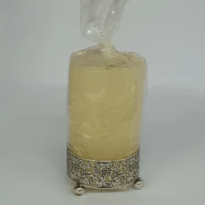 PORTAVELAS PLATA