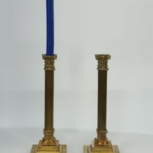 CANDELABRO METAL DORADO